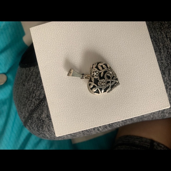 Heart locket pendant .925 sterling silver - Picture 7 of 7